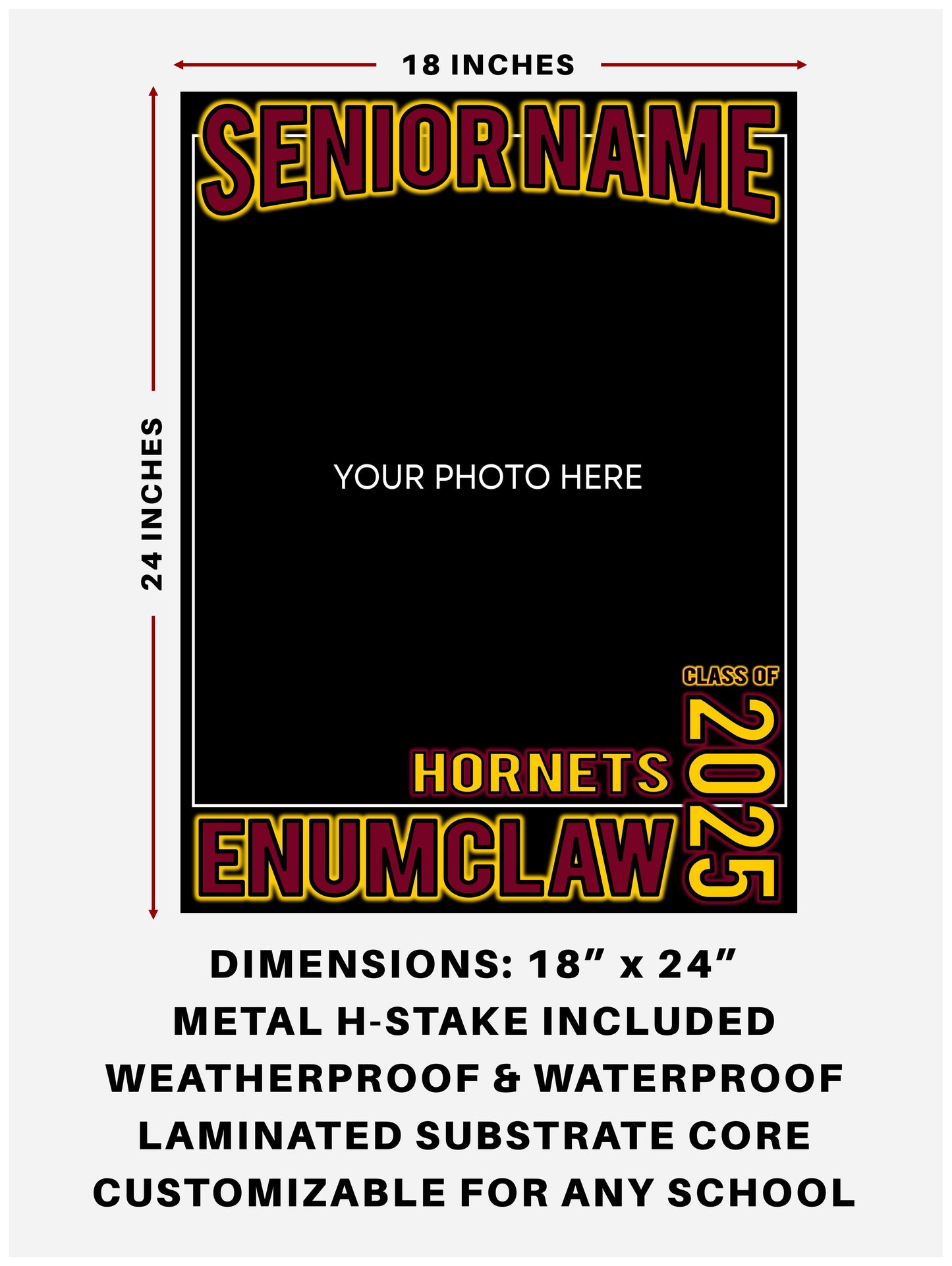 Senior Sign 4 | Portrait