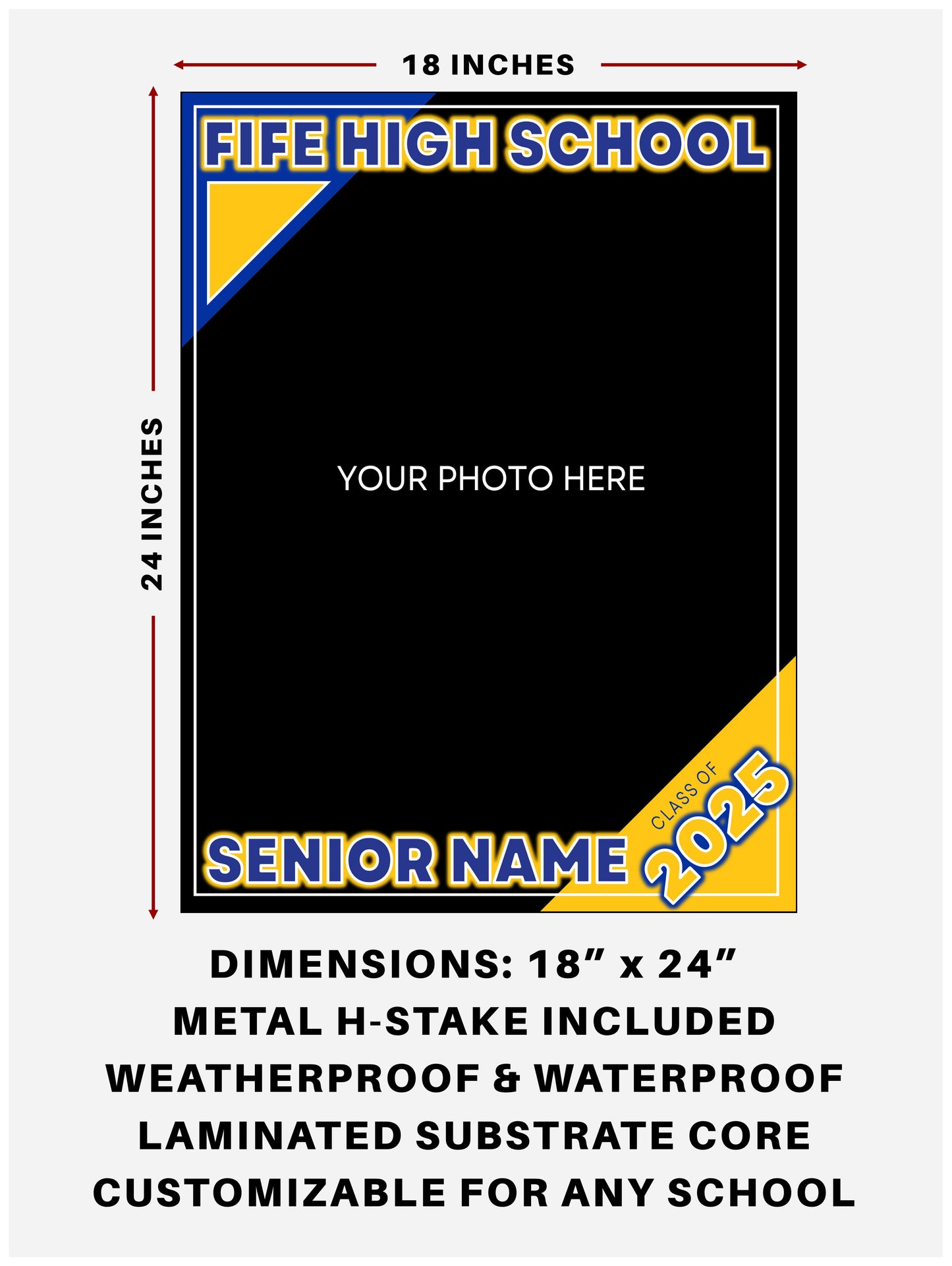 Senior Sign 9 | Portrait