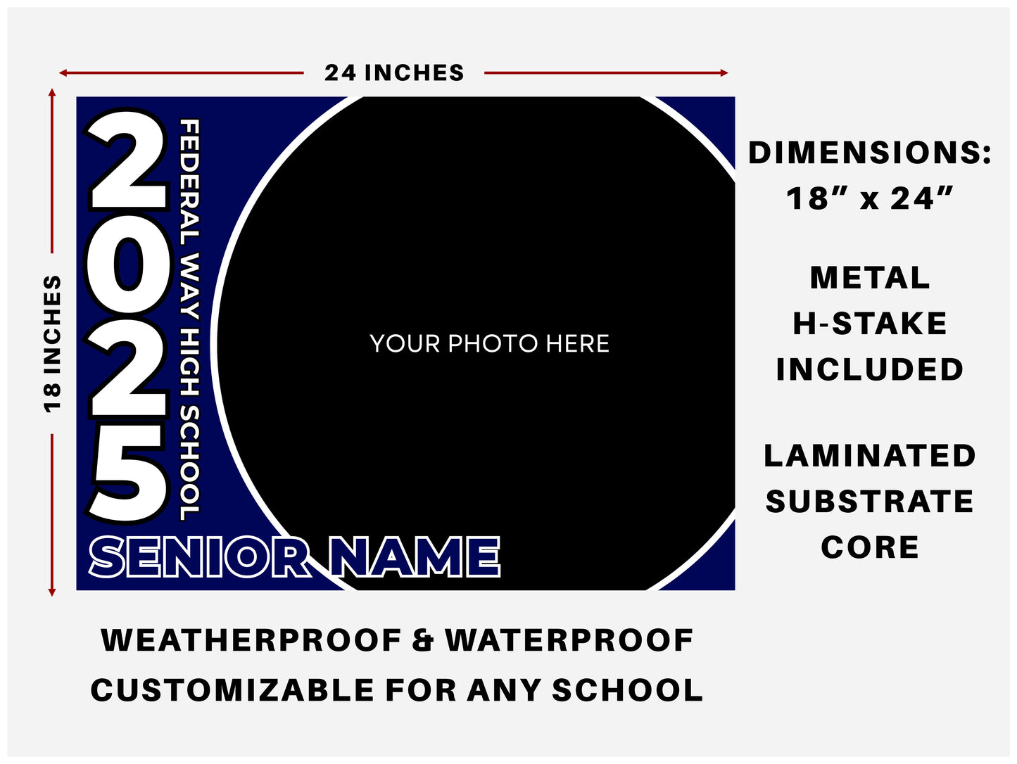 Senior Sign 13 | Landscape