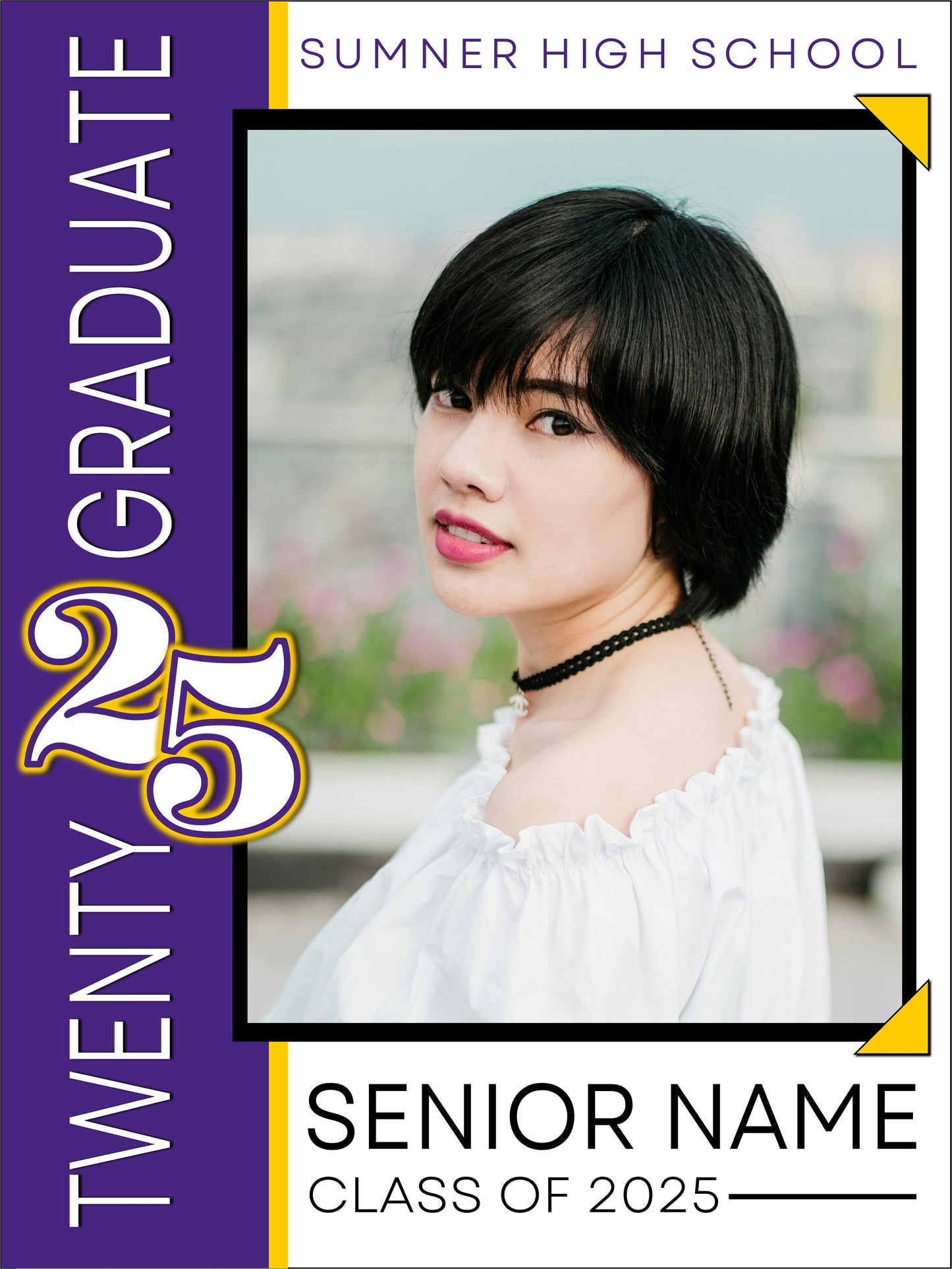 Senior Sign 7 | Portrait
