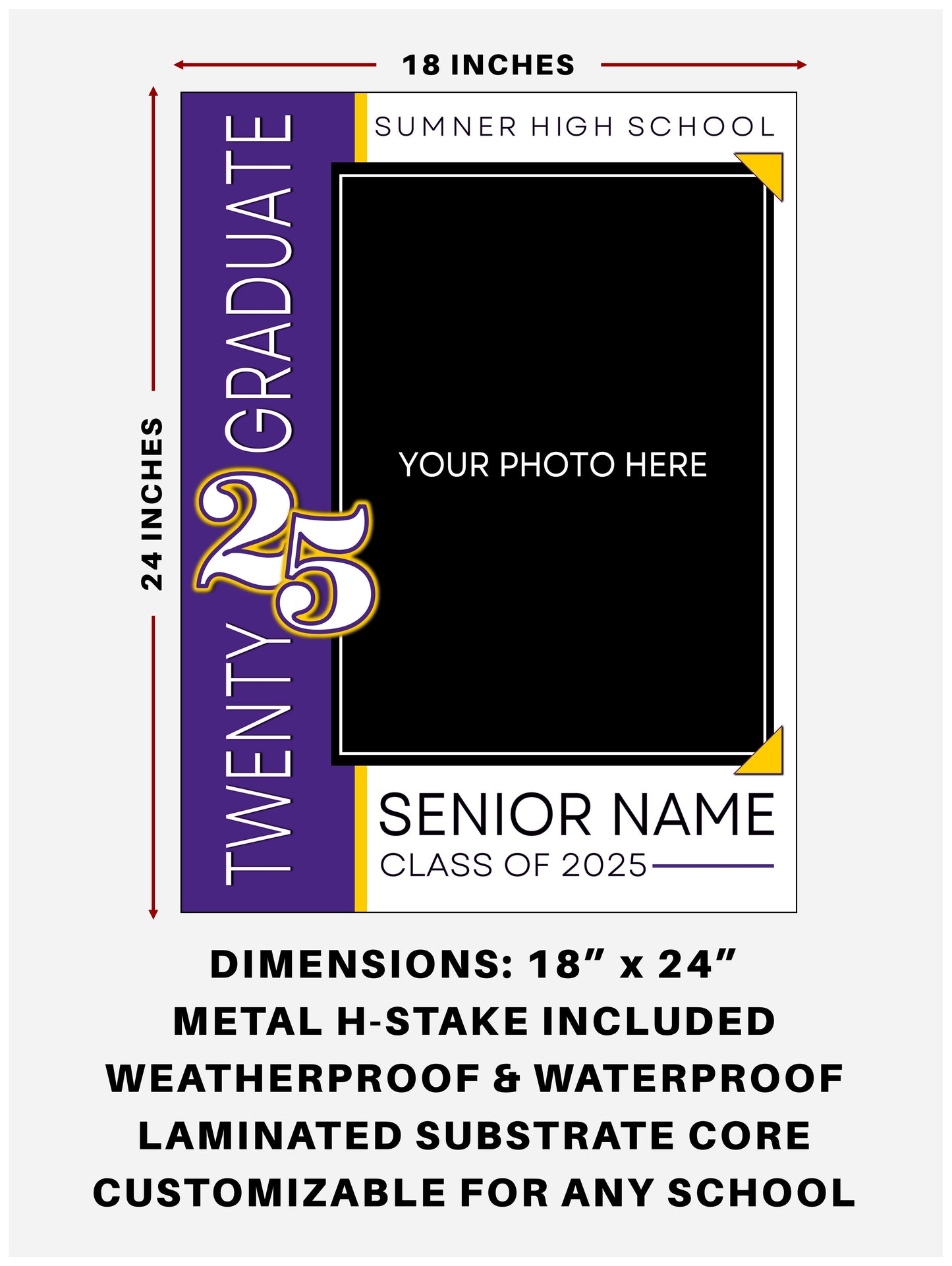 Senior Sign 7 | Portrait