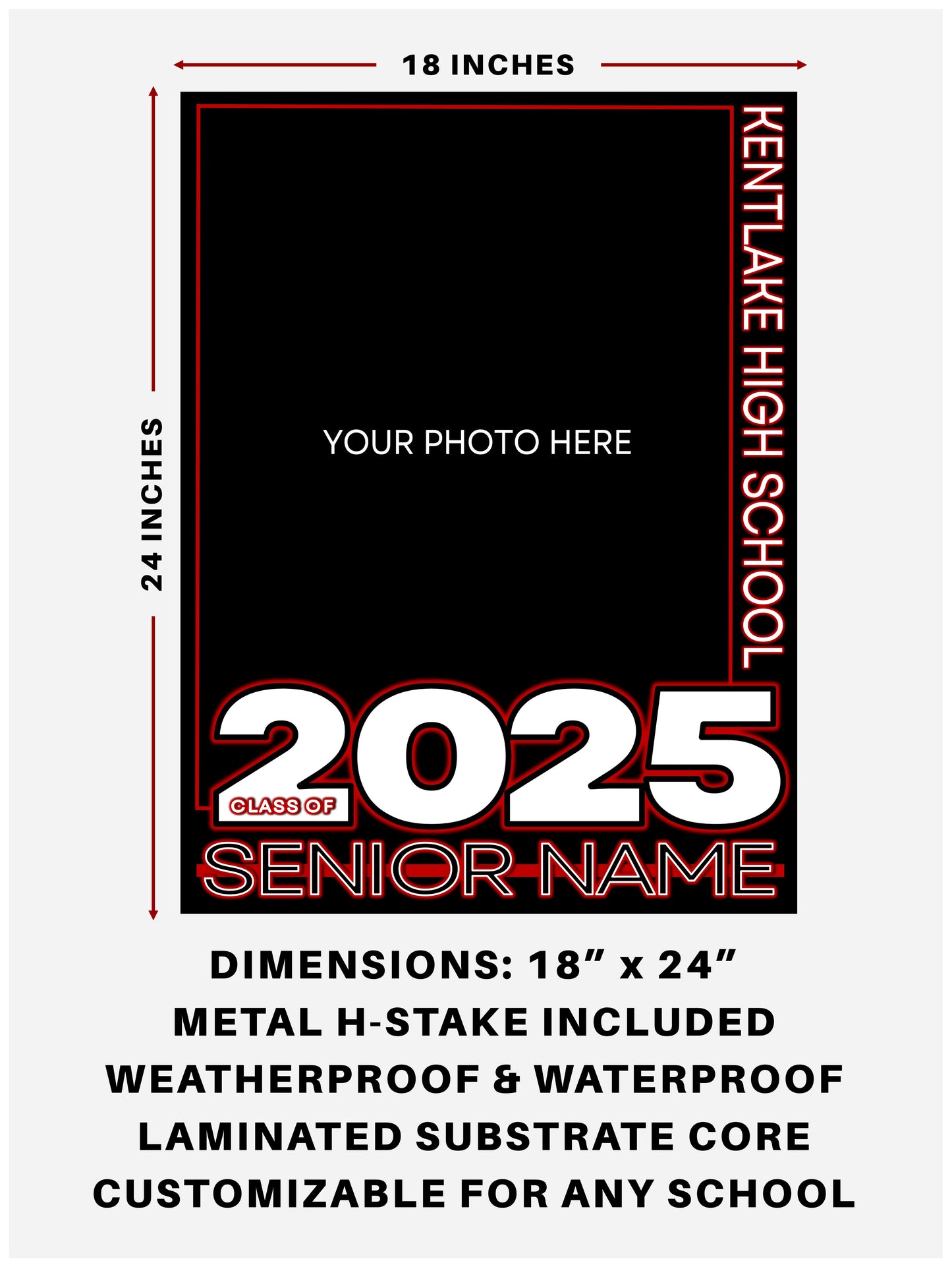 Senior Sign 8 | Portrait