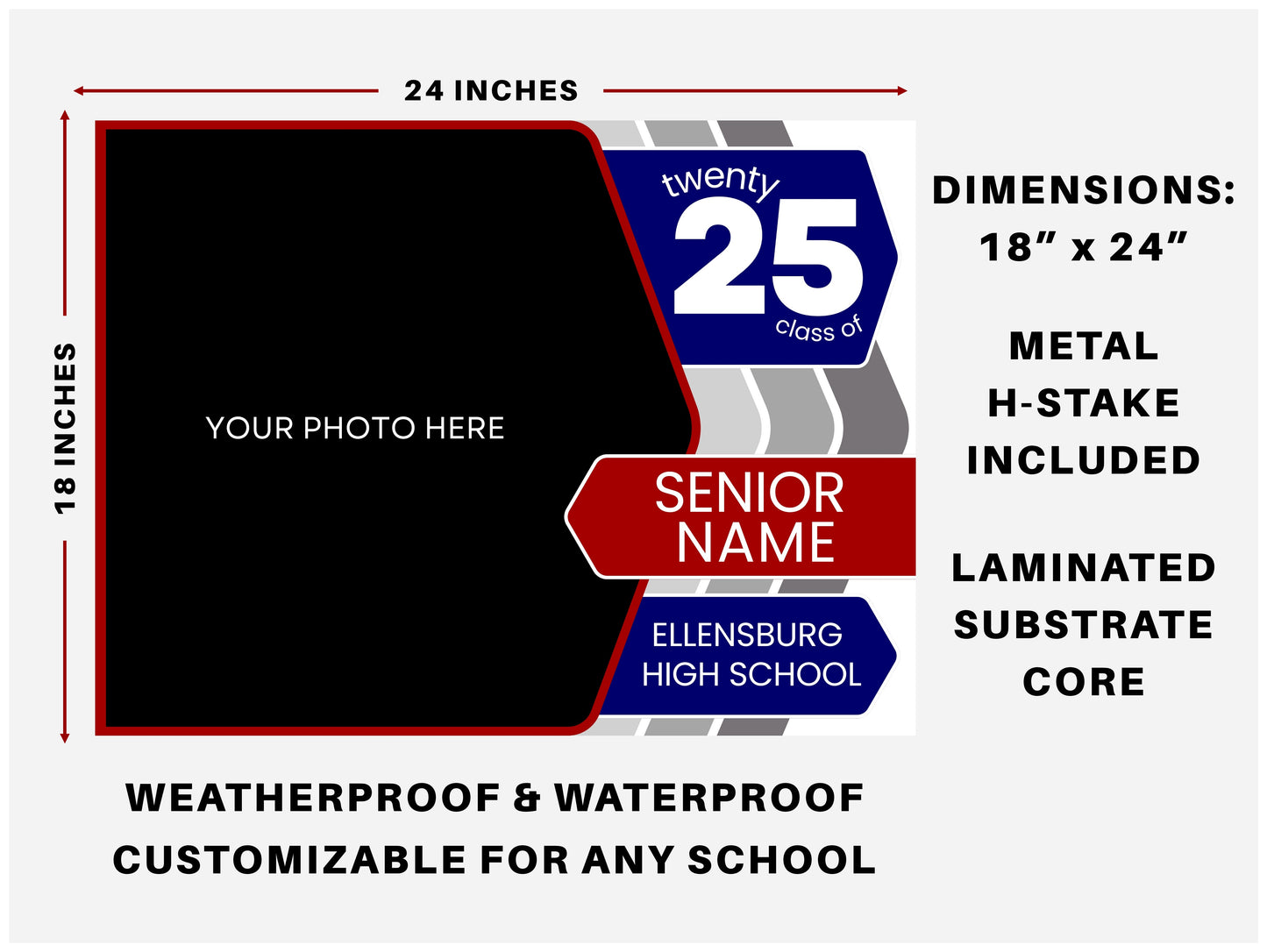 Senior Sign 18 | Landscape