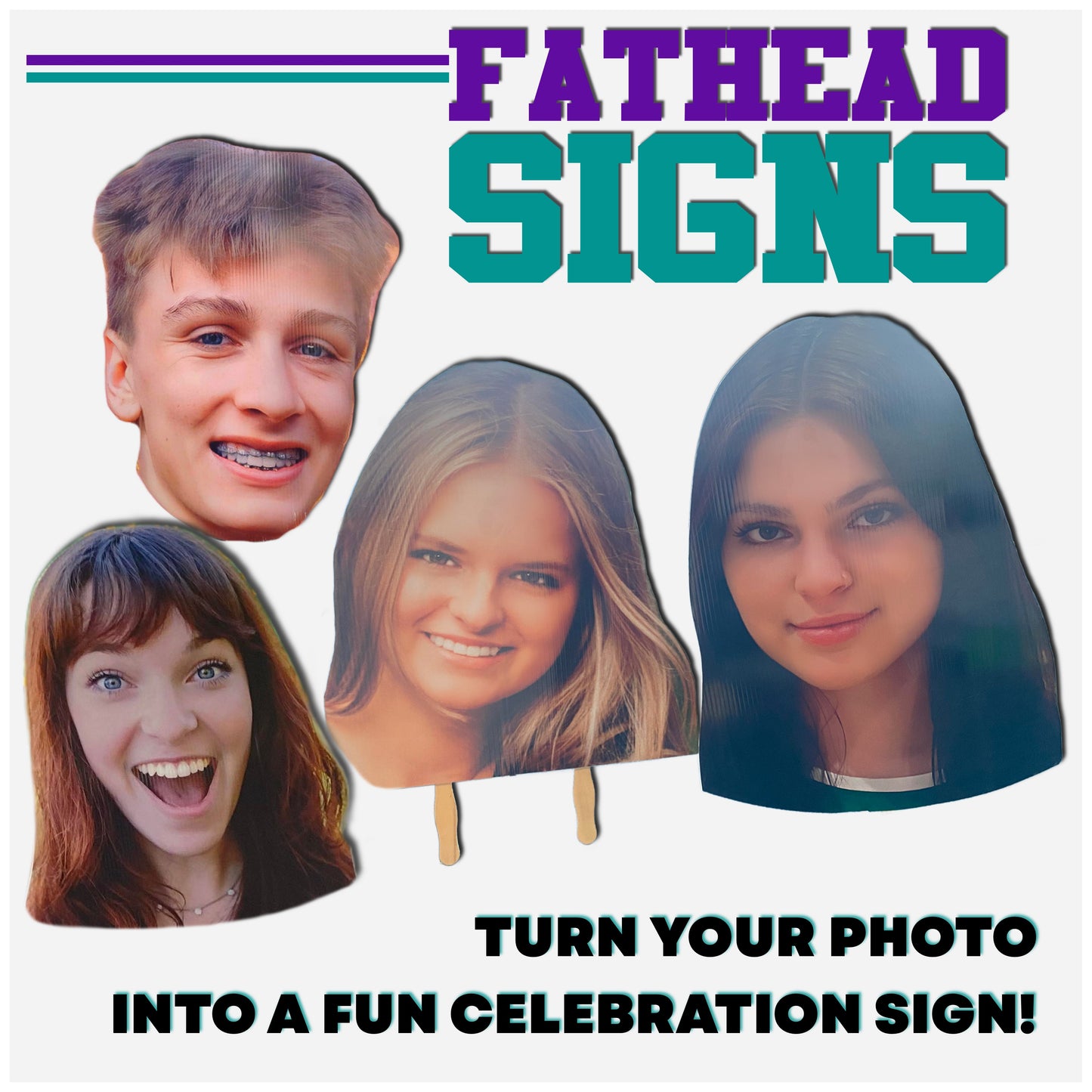 Fathead Photo Signs