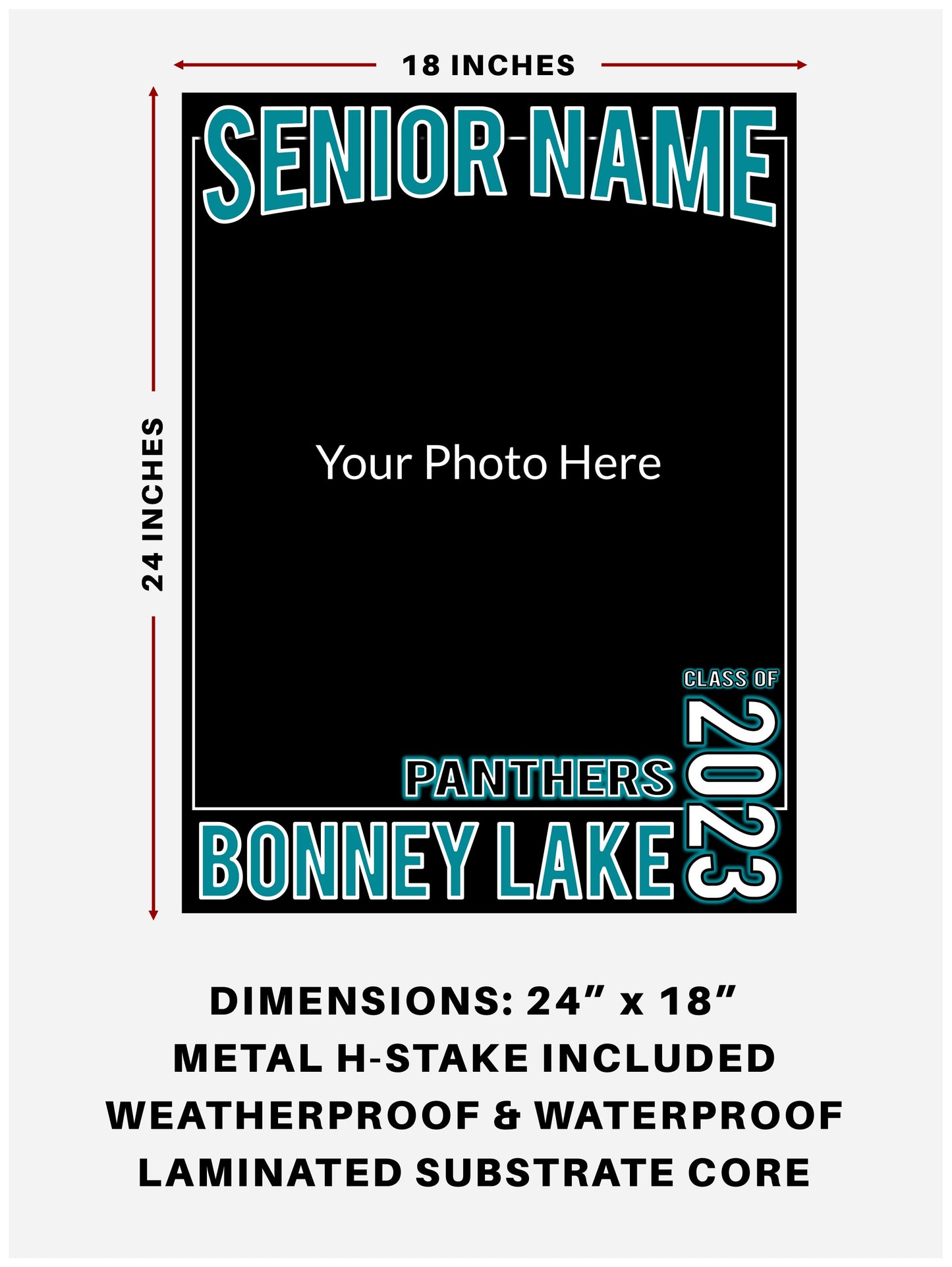 2024 Custom Senior Sign 4