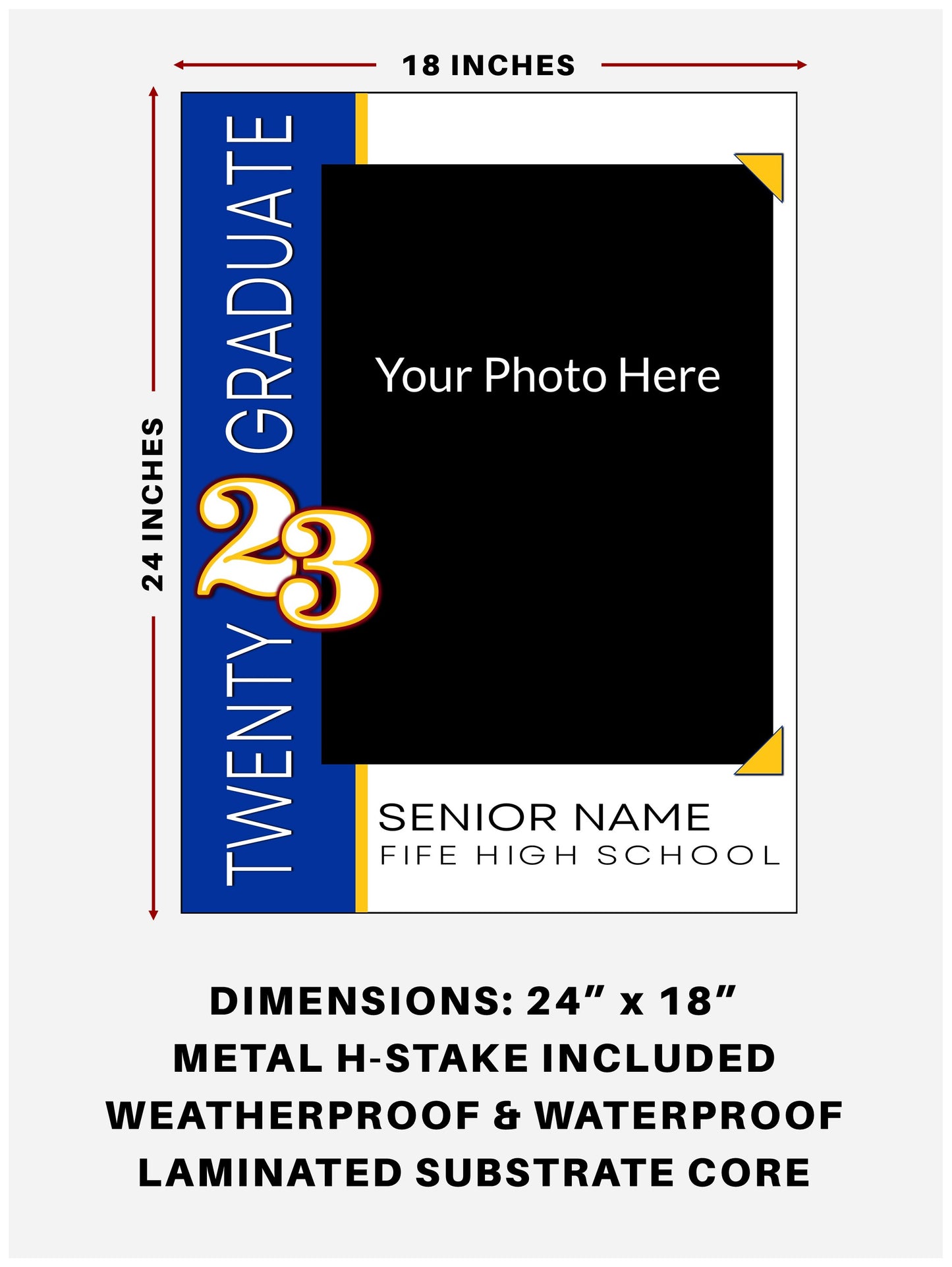 2024 Custom Senior Sign 7